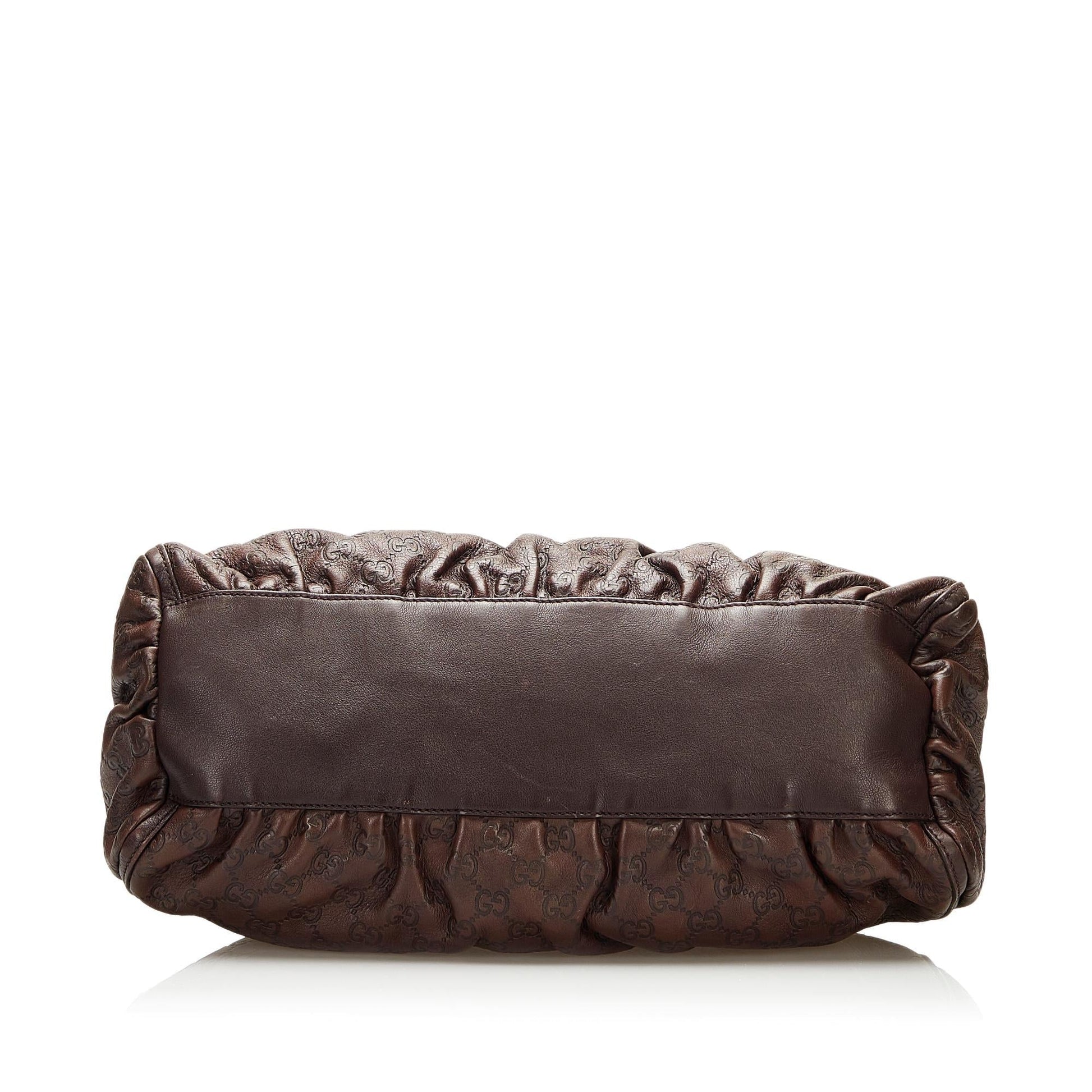 Gucci Abbey Guccissima Shoulder Bag (SHG-35176)