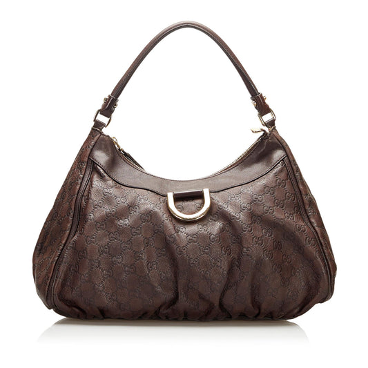 Gucci Abbey Guccissima Shoulder Bag (SHG-35176)