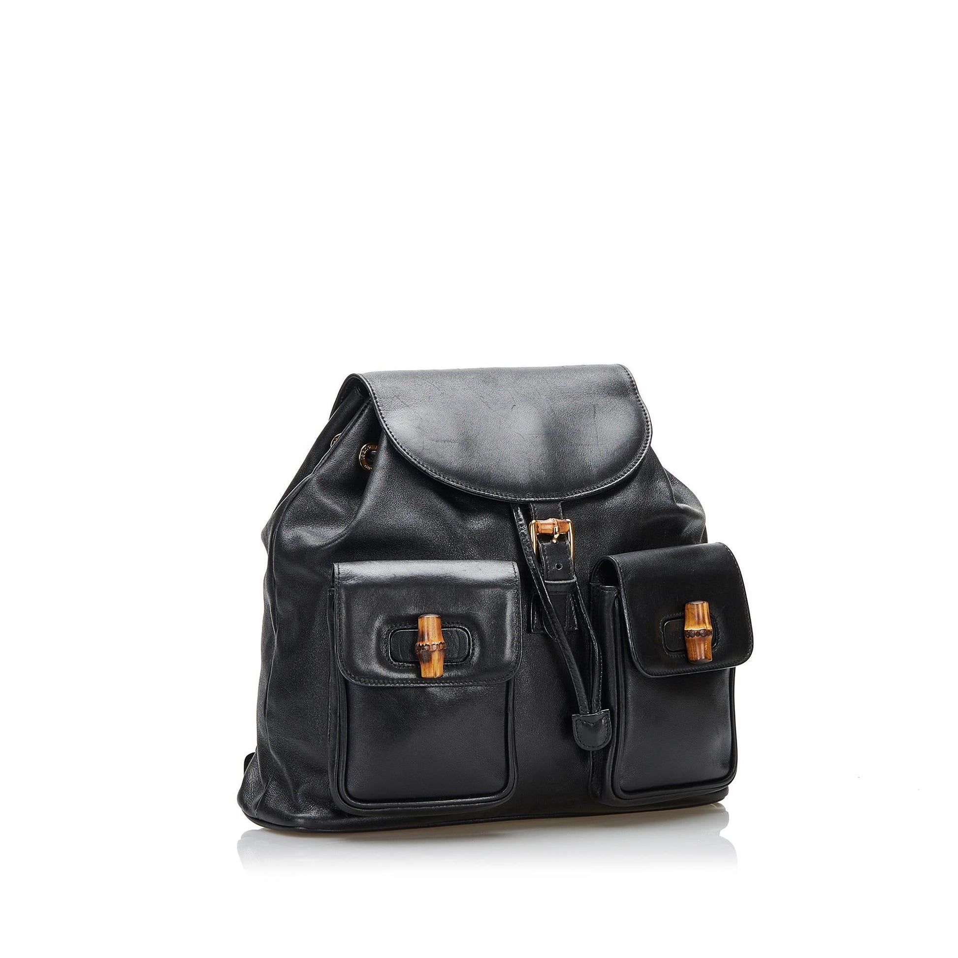 Gucci Bamboo Backpack (SHG-Pv91h6)