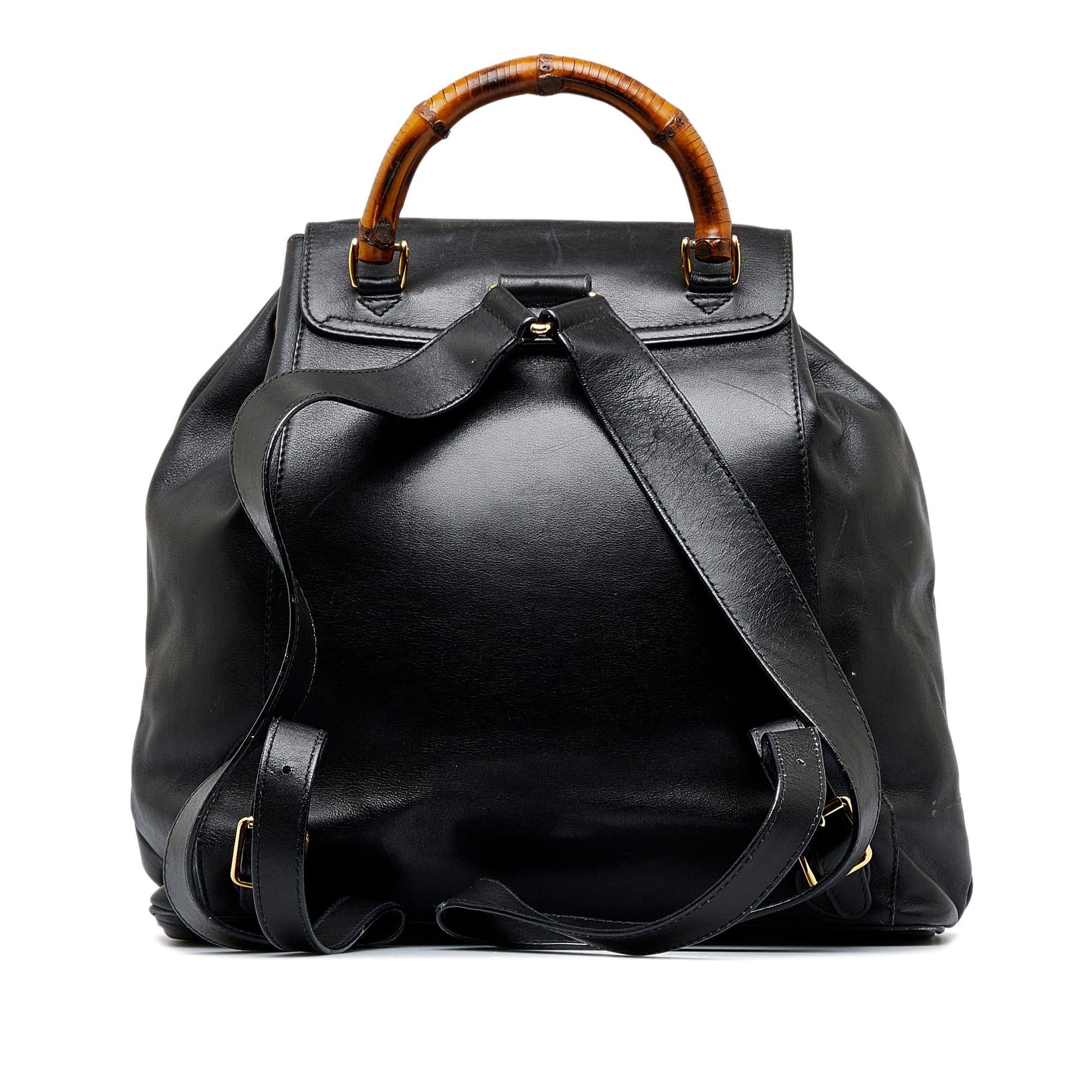 Gucci Bamboo Backpack (SHG-5HUN0U)