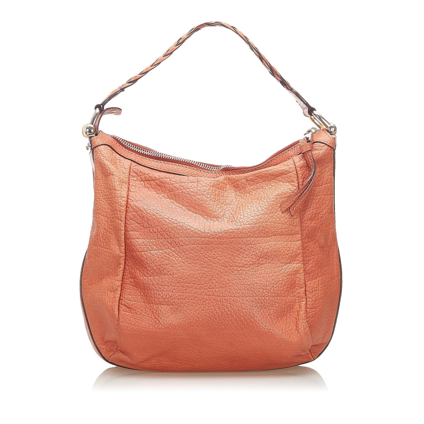 Gucci Bamboo Bar Leather Shoulder Bag (SHG-32182)