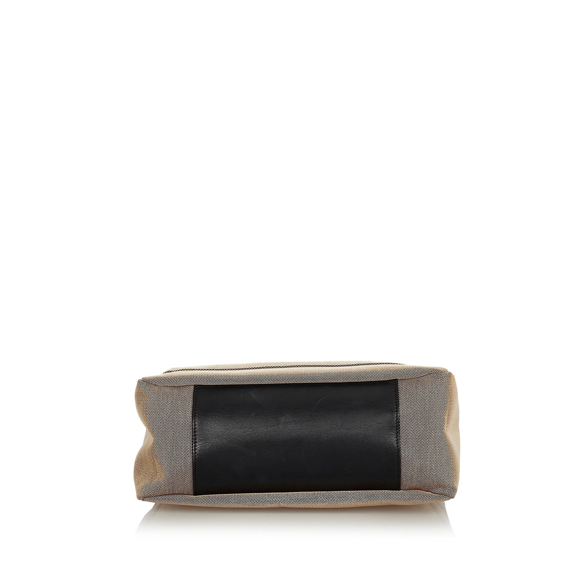 Gucci Bamboo Canvas Handbag (SHG-fCN2xU)
