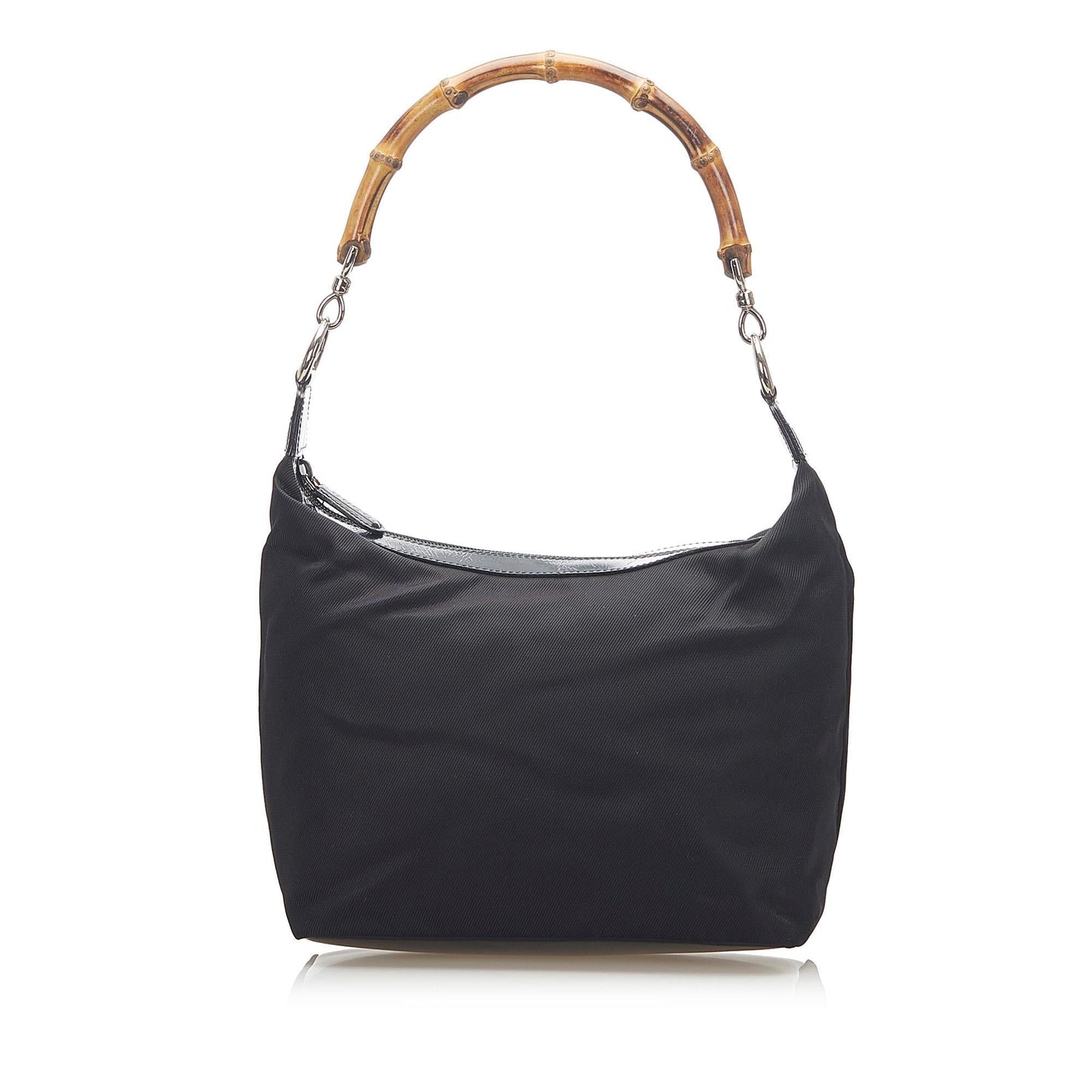 Gucci Bamboo Canvas Shoulder Bag Style 1