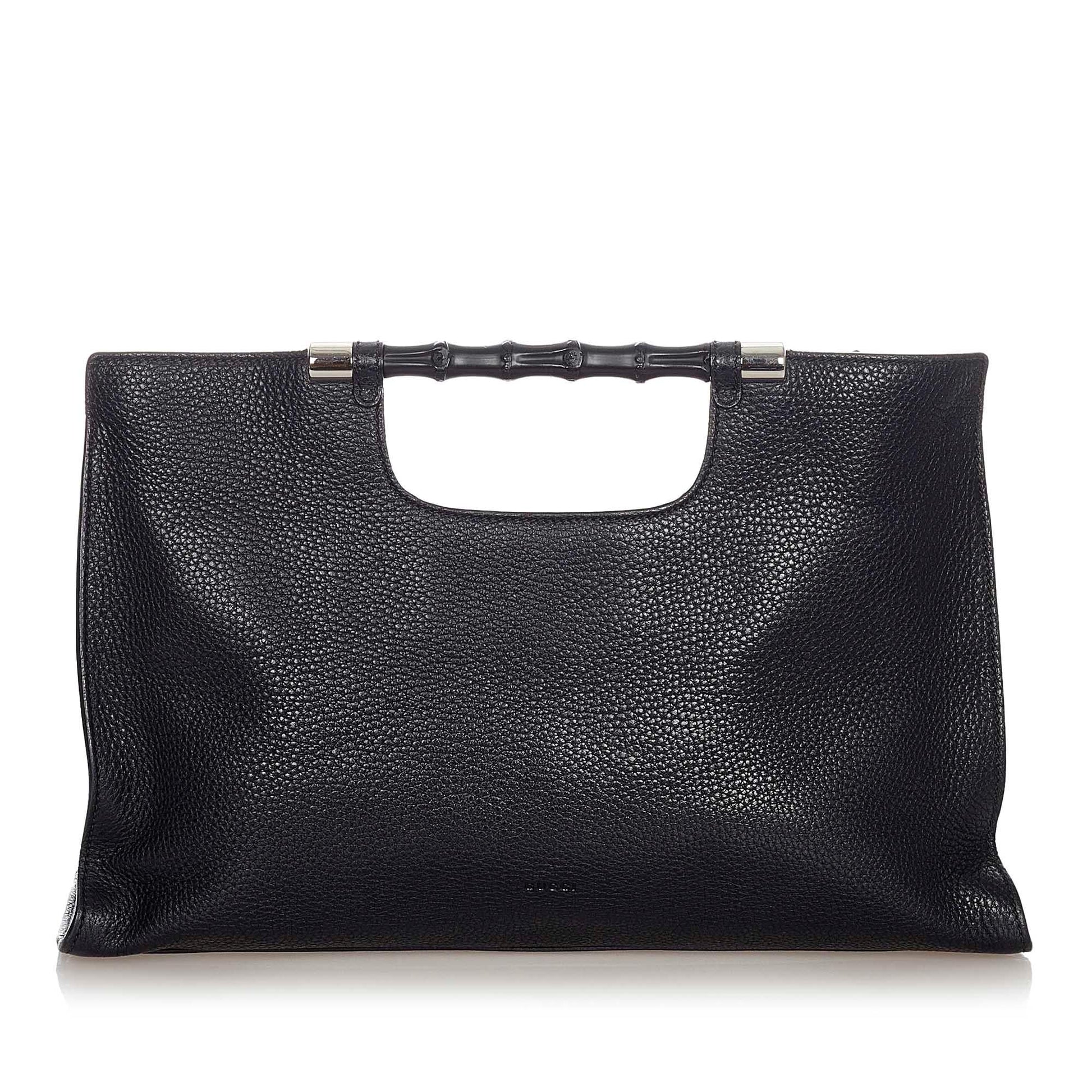Gucci Bamboo Leather Satchel Style 7