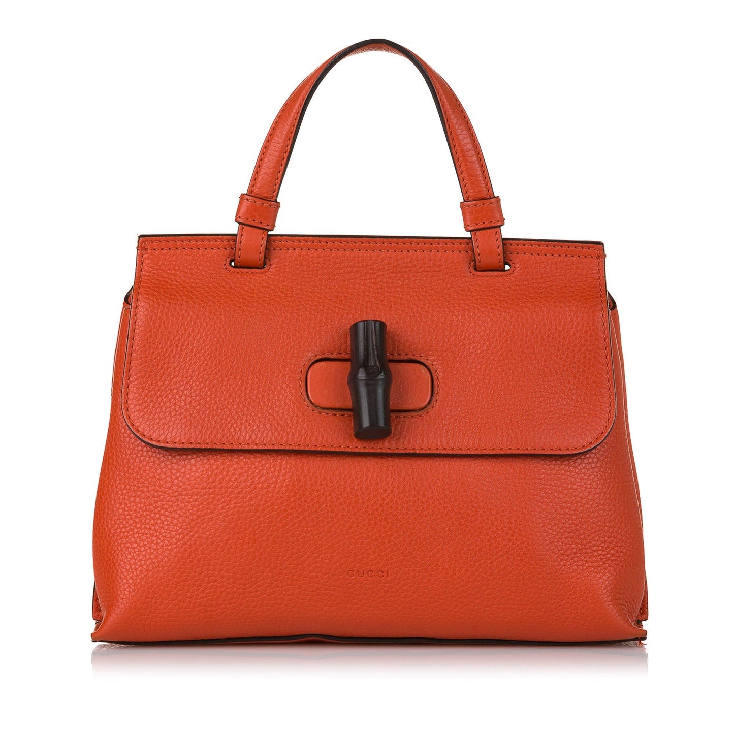 Gucci Bamboo Daily Leather Satchel (SHG-MoDutB)
