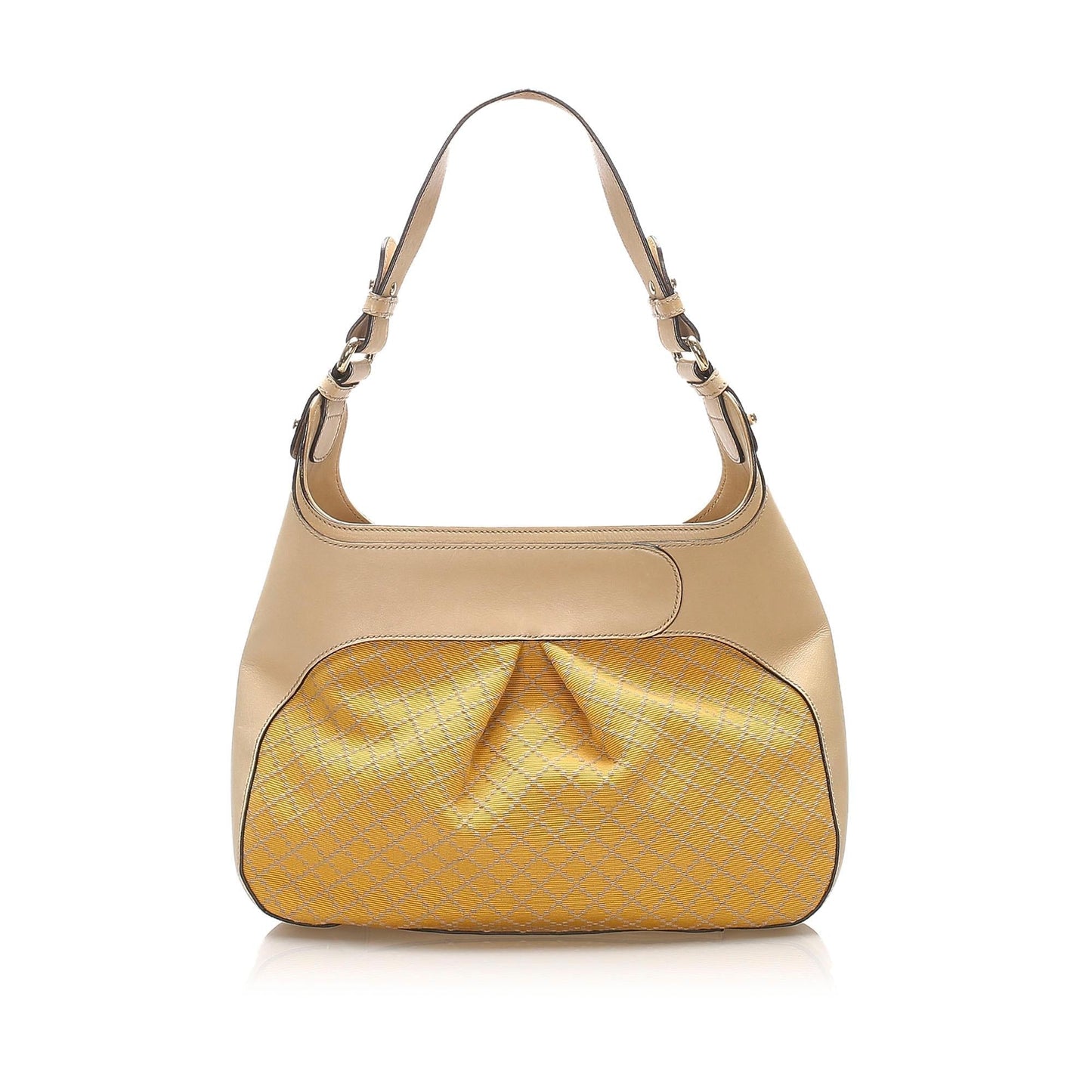 Gucci Bamboo Canvas Shoulder Bag Style 2