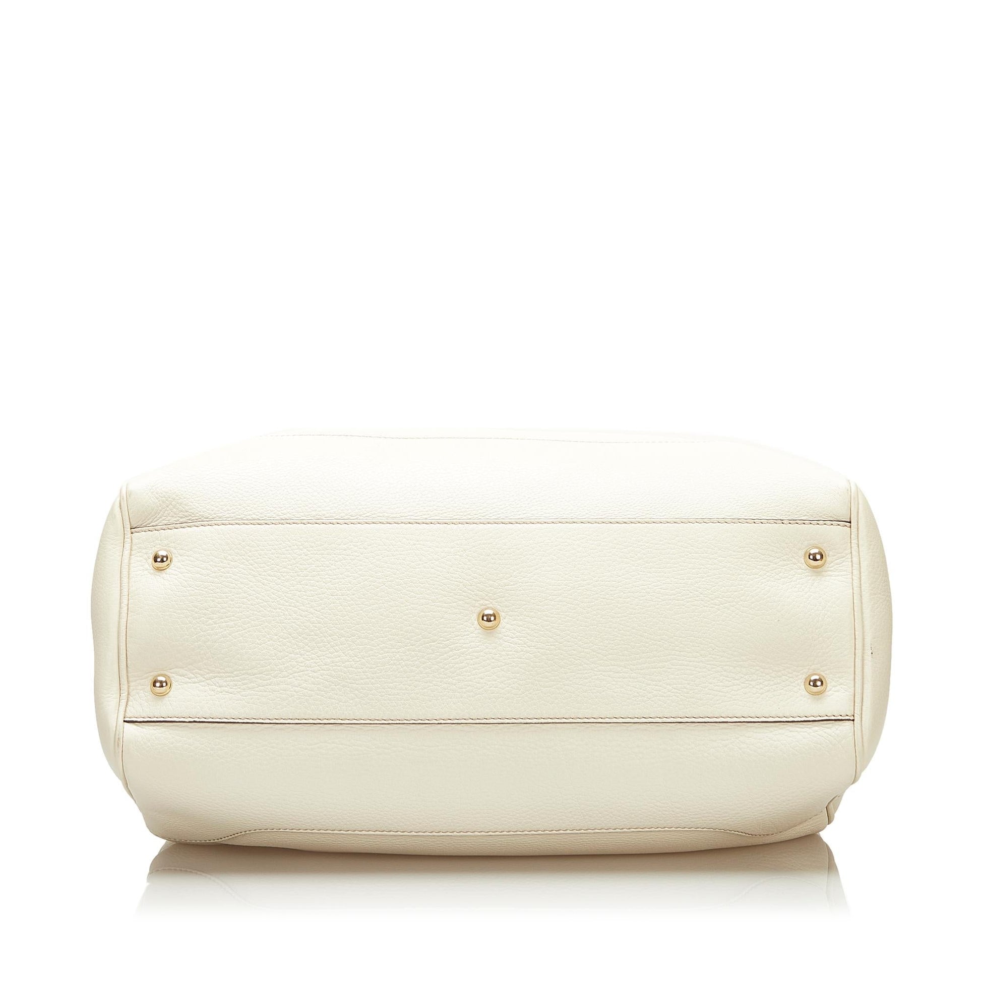 Gucci Bamboo Leather Tote Style 28