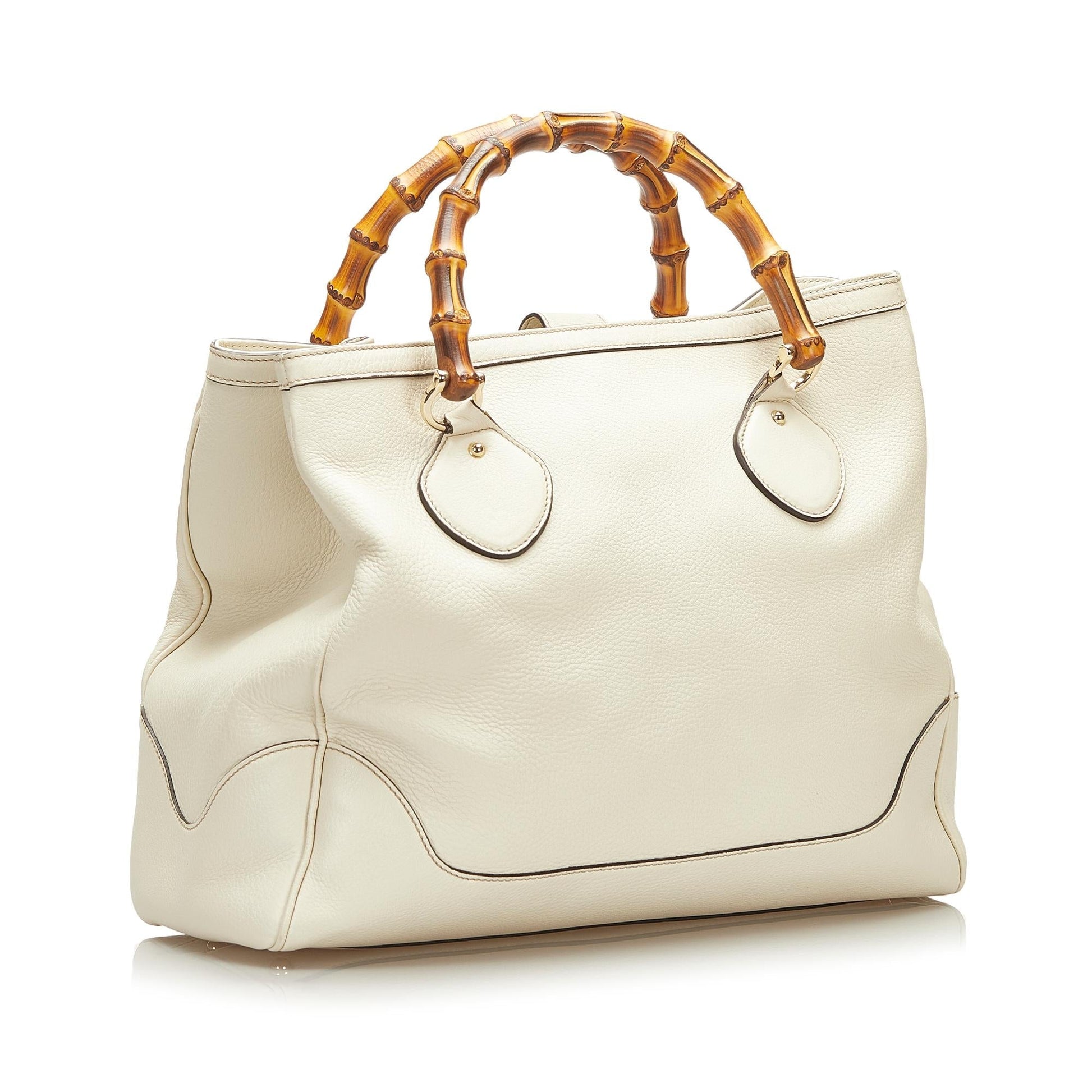 Gucci Bamboo Leather Tote Style 28