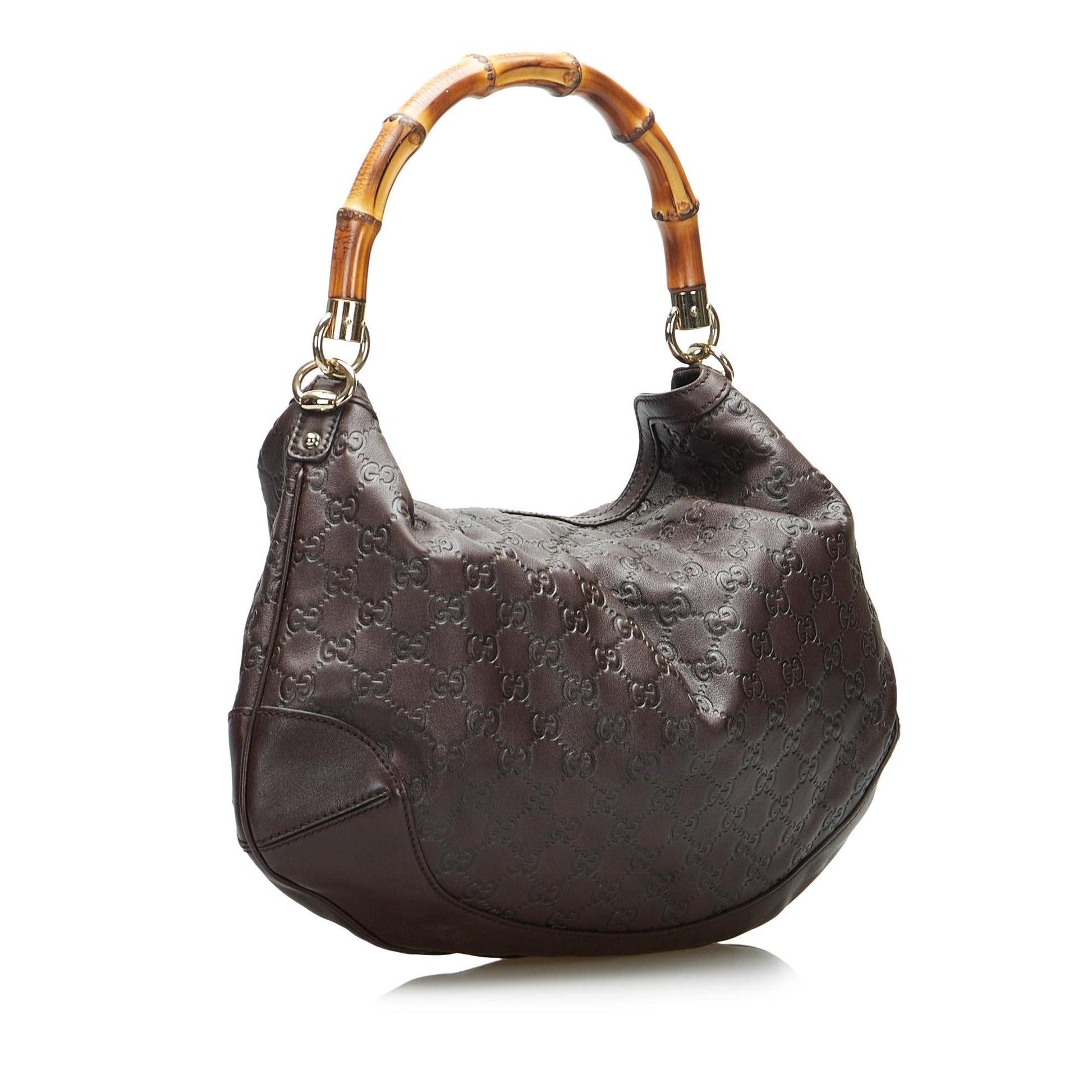Gucci Bamboo Guccissima Peggy Tote Bag (SHG-PzT5KG)