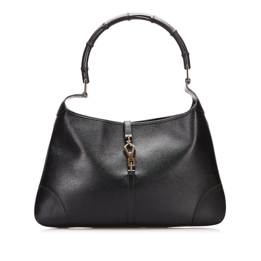 Gucci Bamboo Jackie Leather Shoulder Bag (SHG-35484)