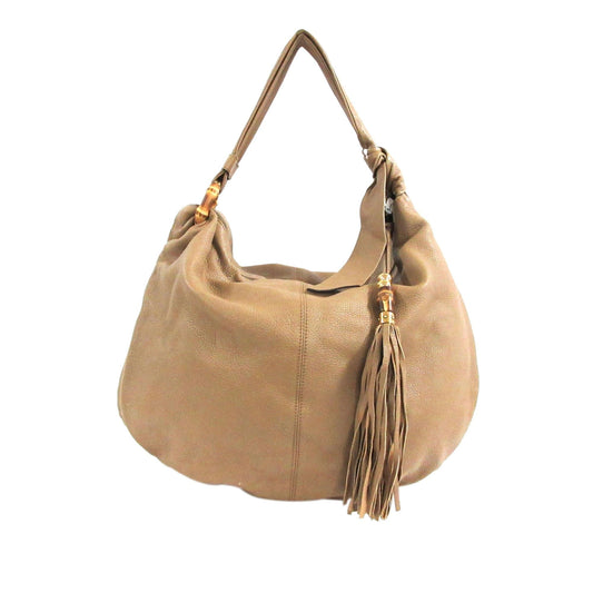 Gucci Bamboo Jungle Leather Hobo Bag (SHG-35690)