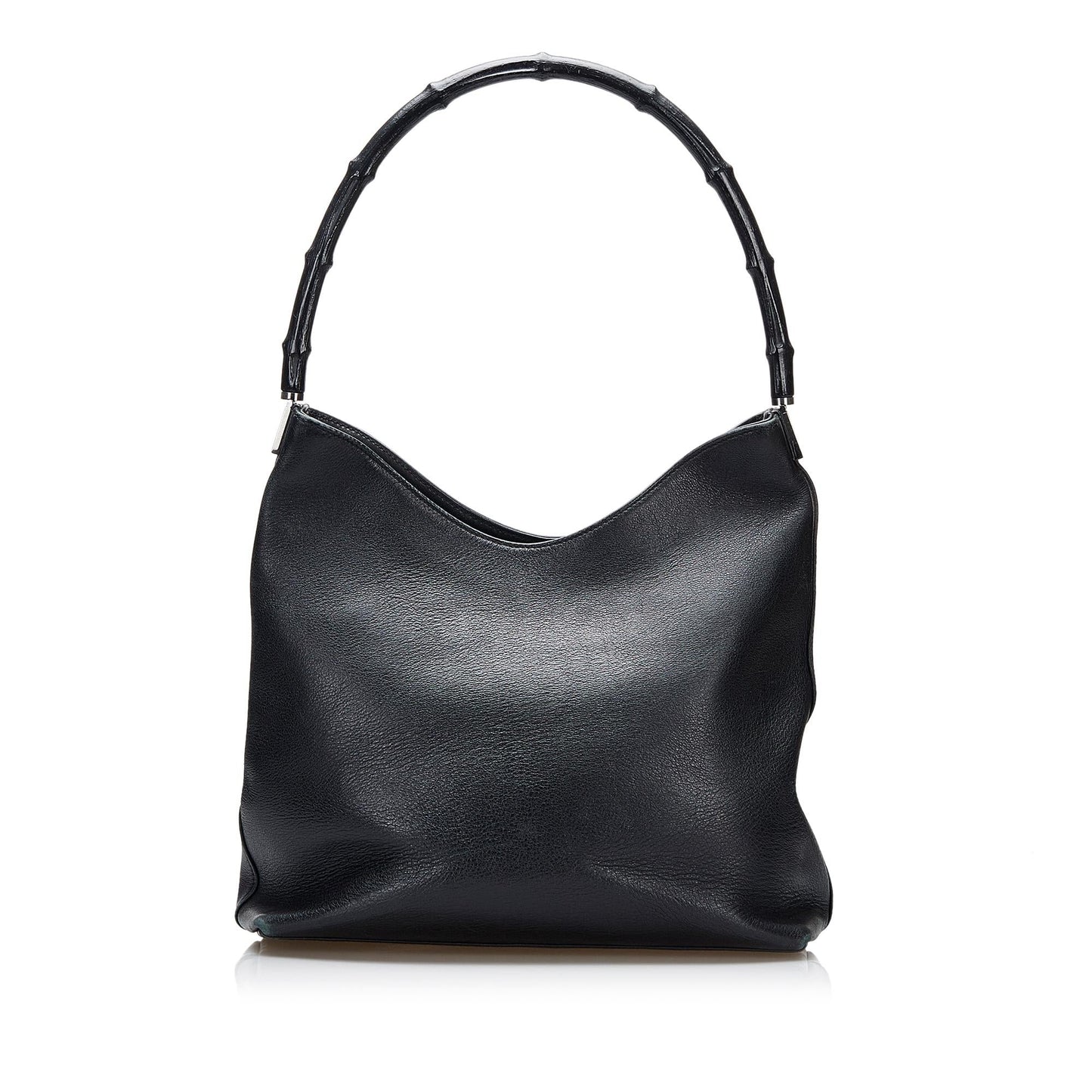 Gucci Bamboo Leather Shoulder Bag (SHG-V5HURz)