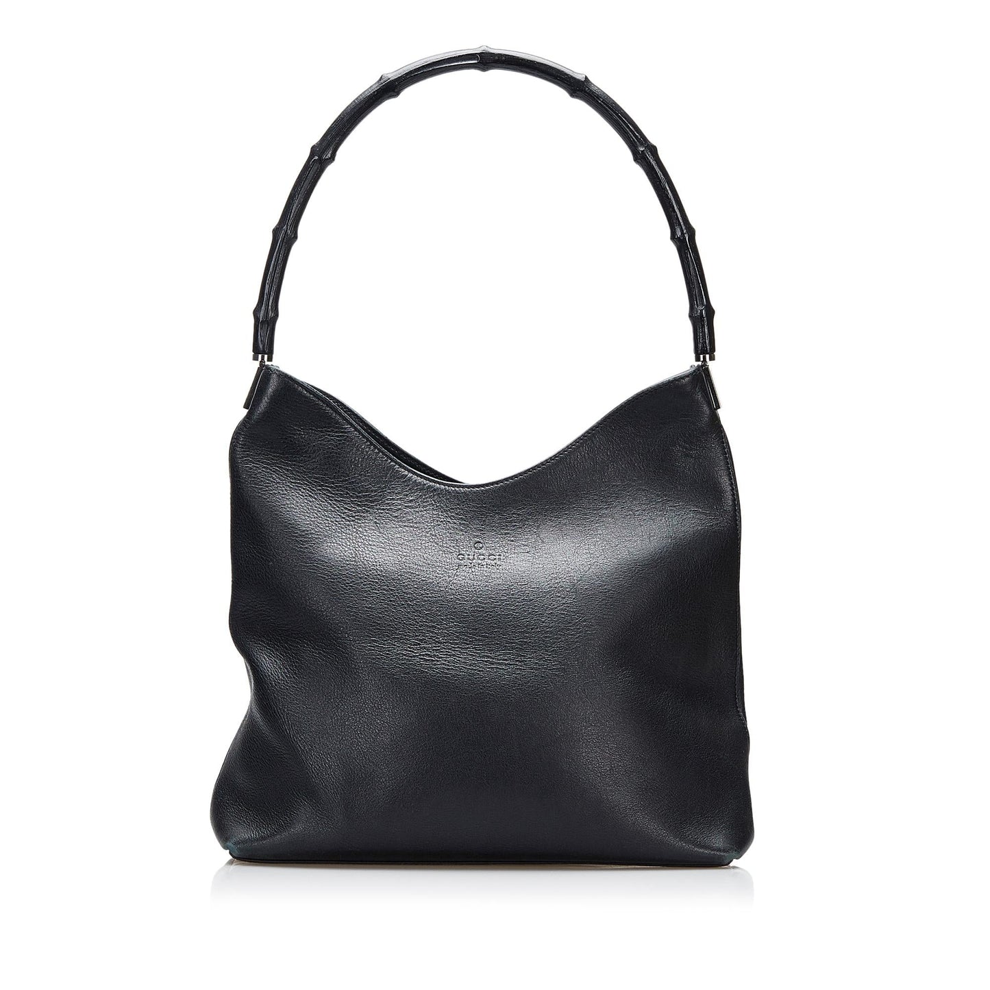 Gucci Bamboo Leather Shoulder Bag (SHG-V5HURz)
