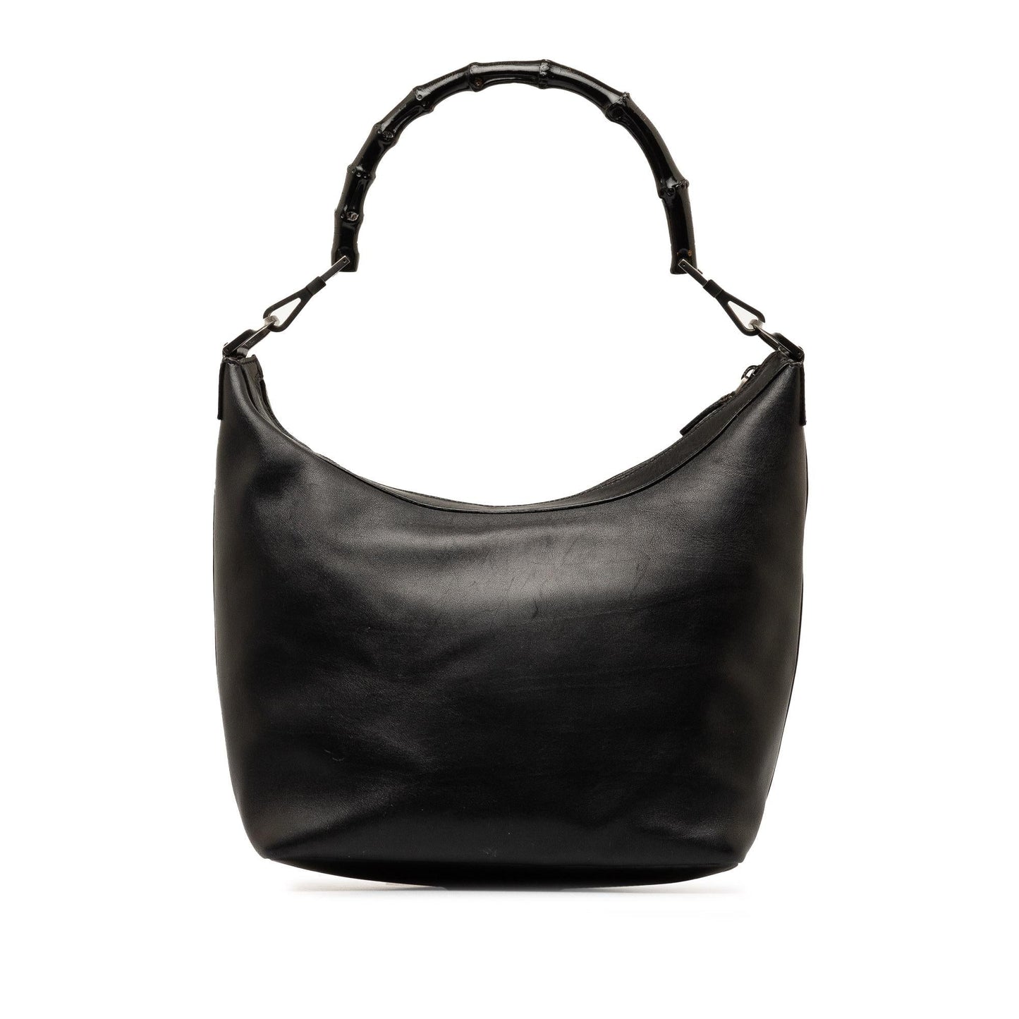 Gucci Bamboo Leather Shoulder Bag (SHG-h3pFCT)