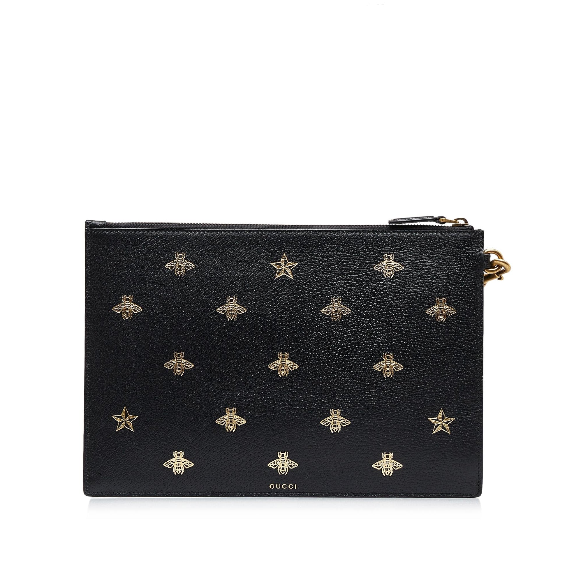 Gucci Bee Star Clutch (SHG-AF5WVQ)
