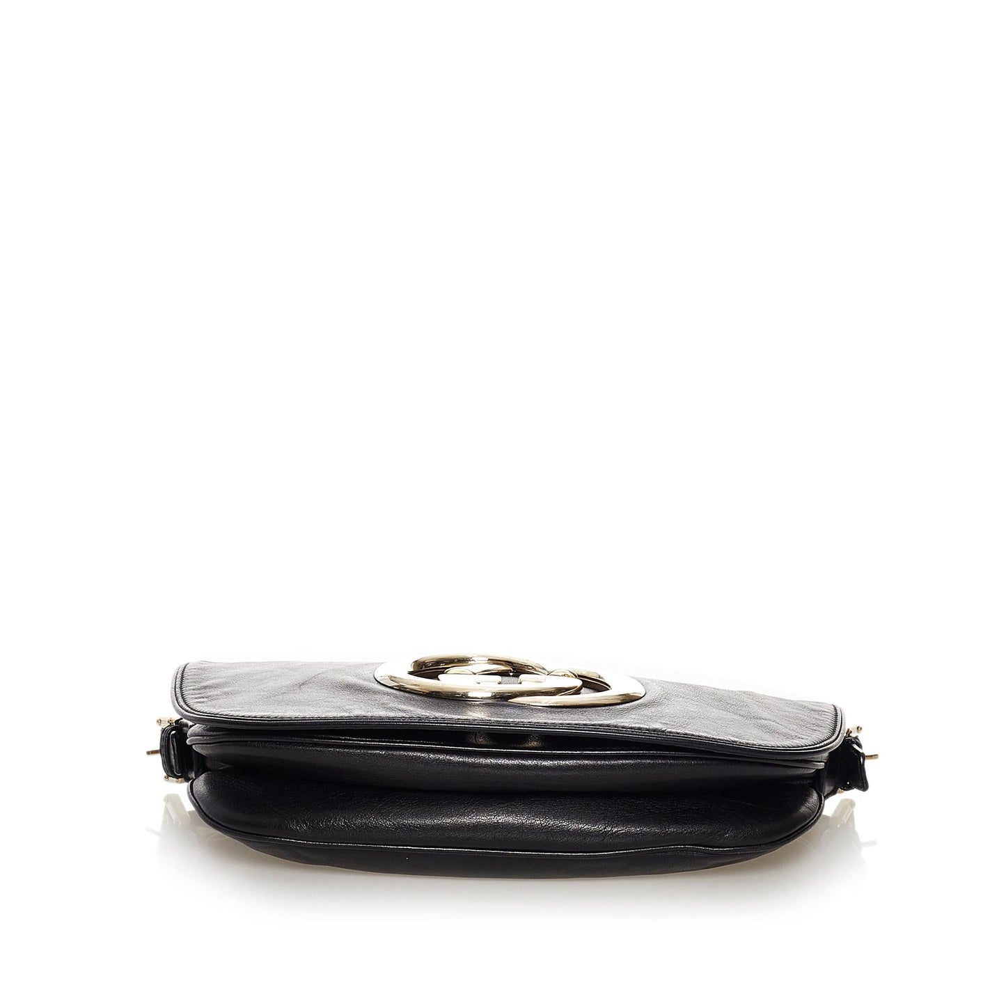 Gucci Britt Leather Shoulder Bag (SHG-32298)