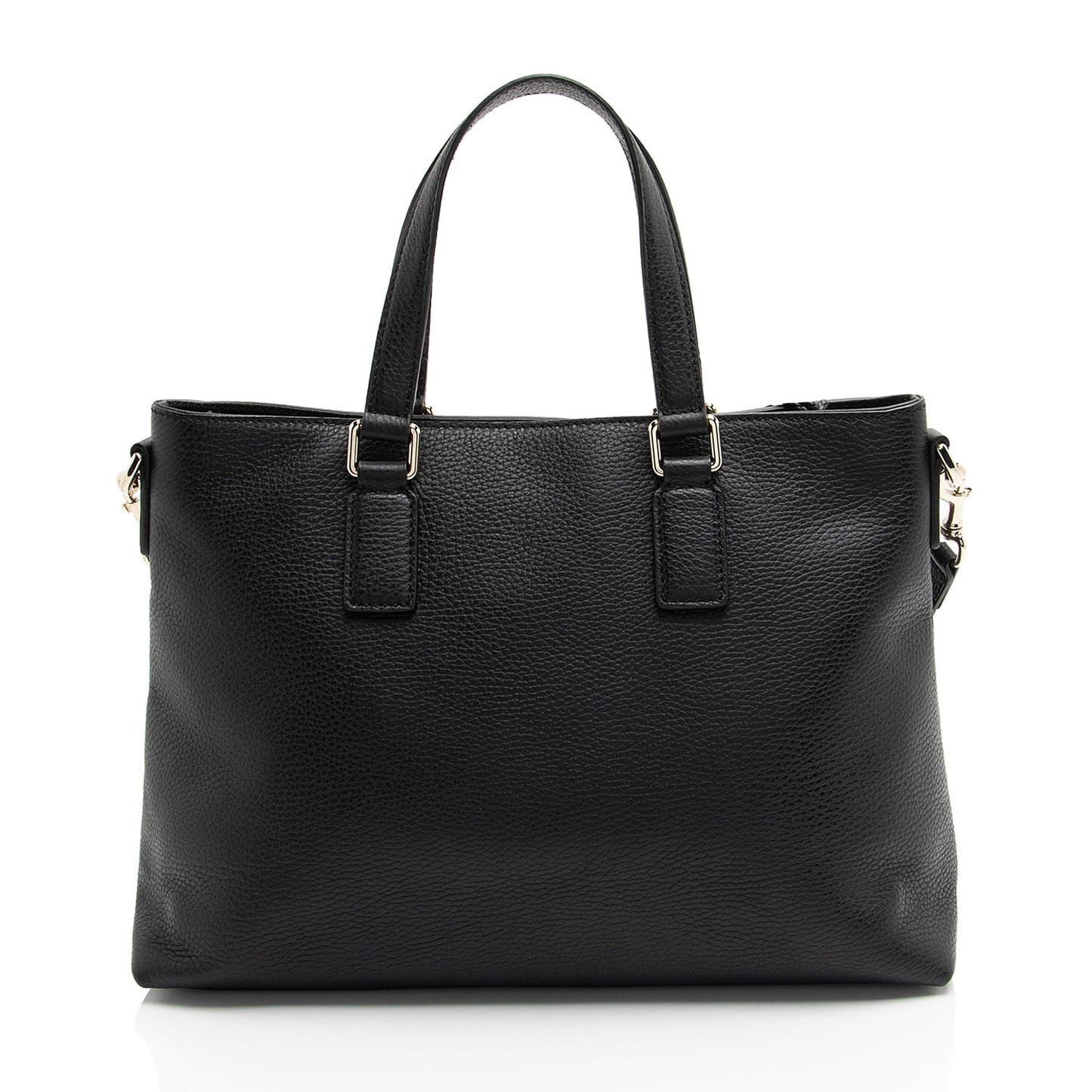 Gucci Calfskin Bamboo Tassel Tote (SHF-gWsjHp)