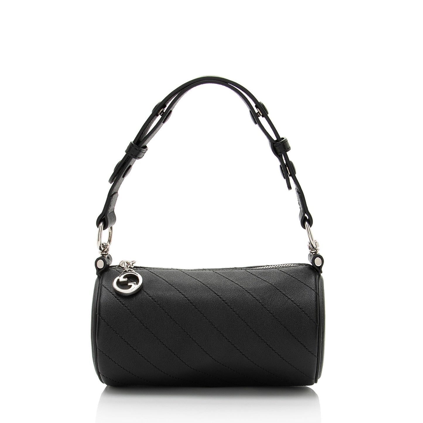 Gucci Calfskin Blondie Mini Barrel Bag