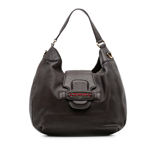 Gucci Calfskin Dressage Hobo