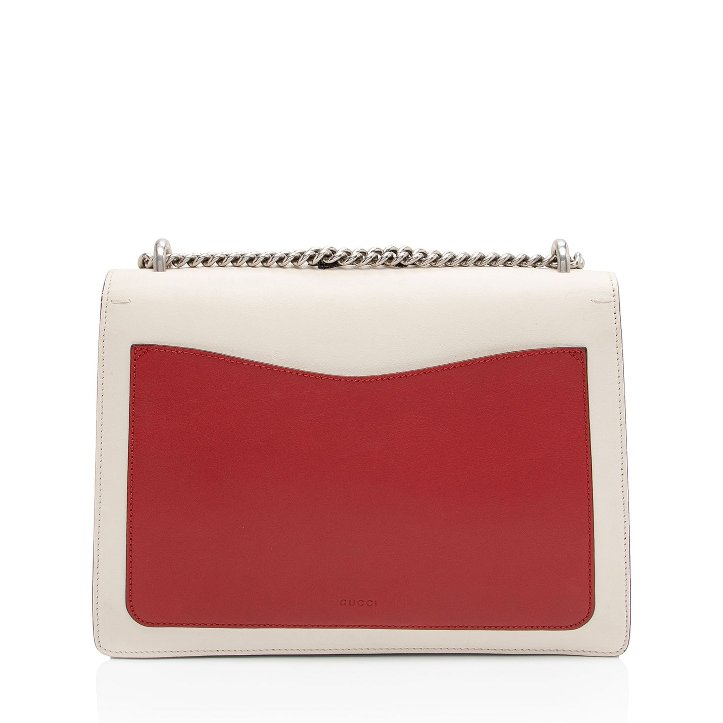 Gucci Calfskin Embroidered Dionysus Bee Medium Shoulder Bag