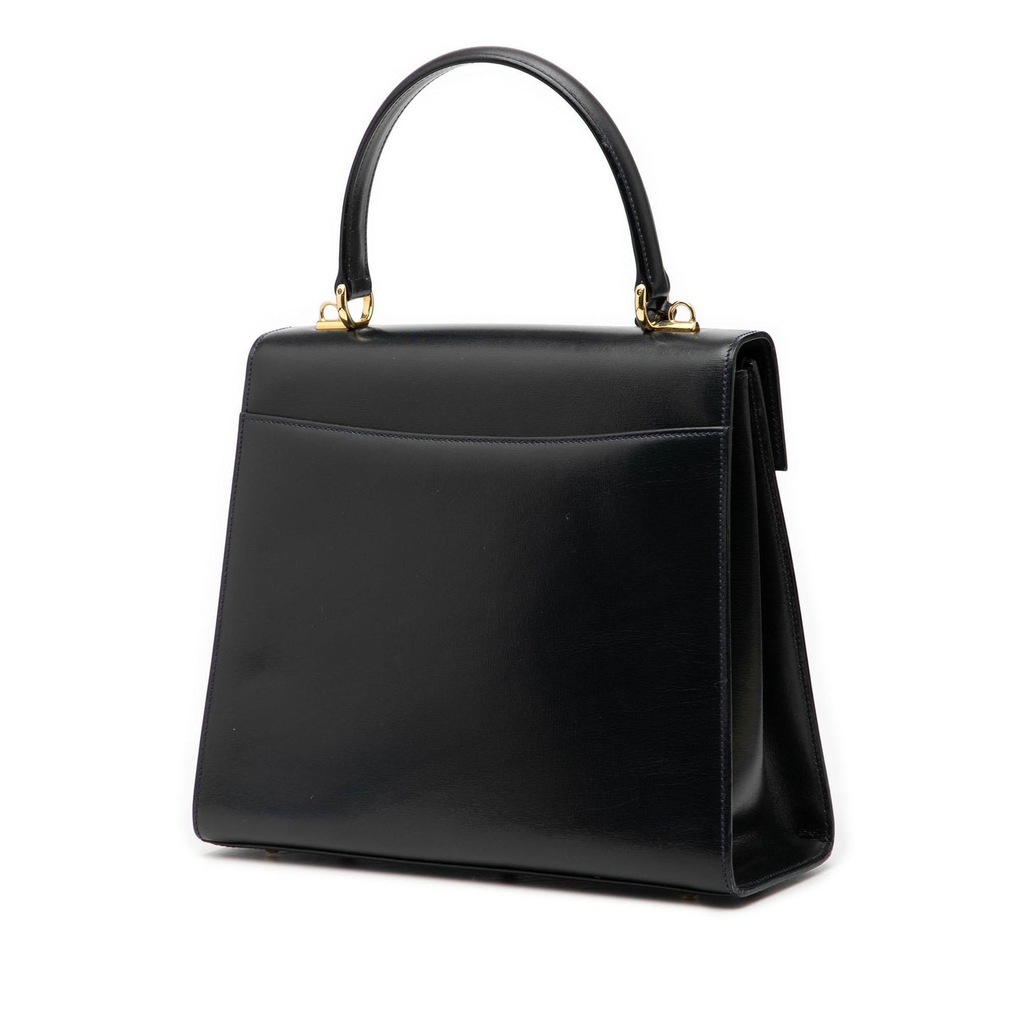 Gucci Calfskin Lock Satchel