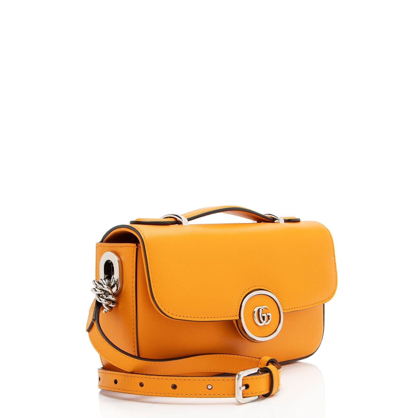 Gucci Calfskin Petite GG Mini Shoulder Bag