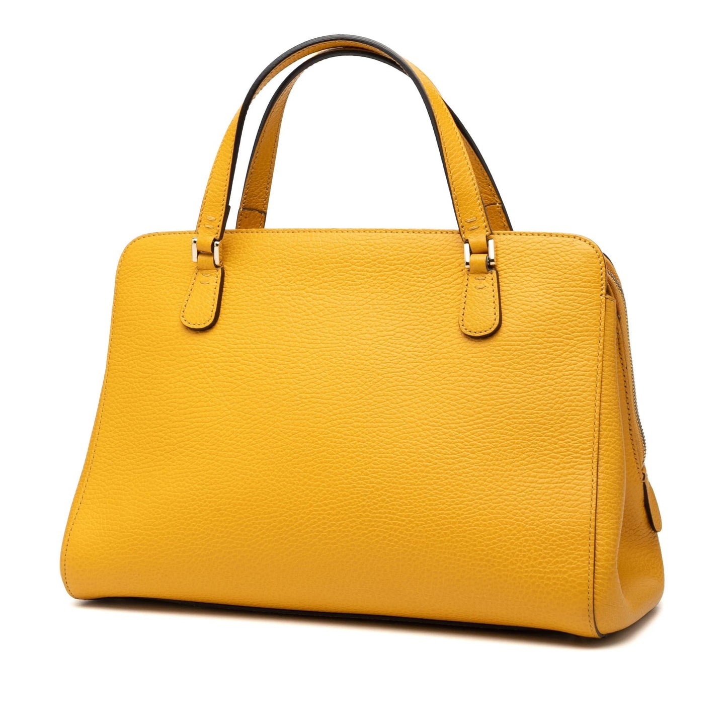 Gucci Calfskin Swing Top Handle Satchel