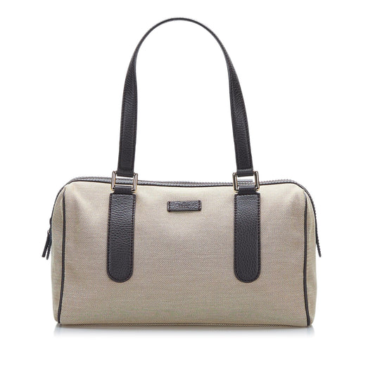 Gucci Canvas Boston Bag (SHG-37766)