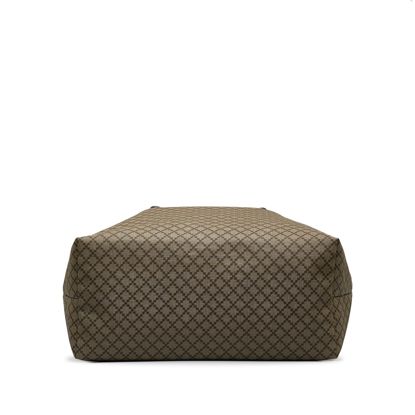 Gucci Canvas Diamante Tote (SHG-GAcx74)
