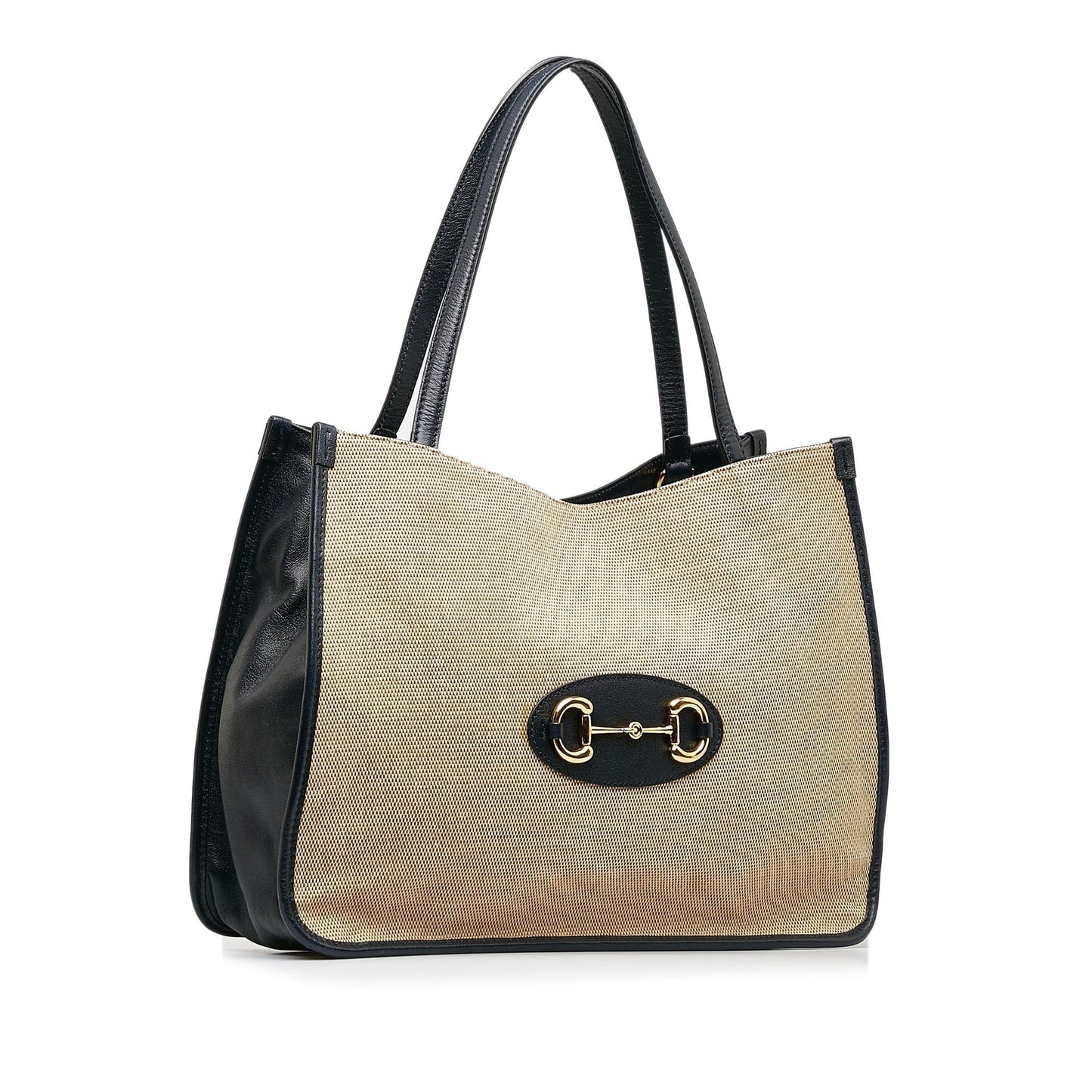 Gucci Canvas Horsebit 1955 Tote (SHG-hEG9ve)