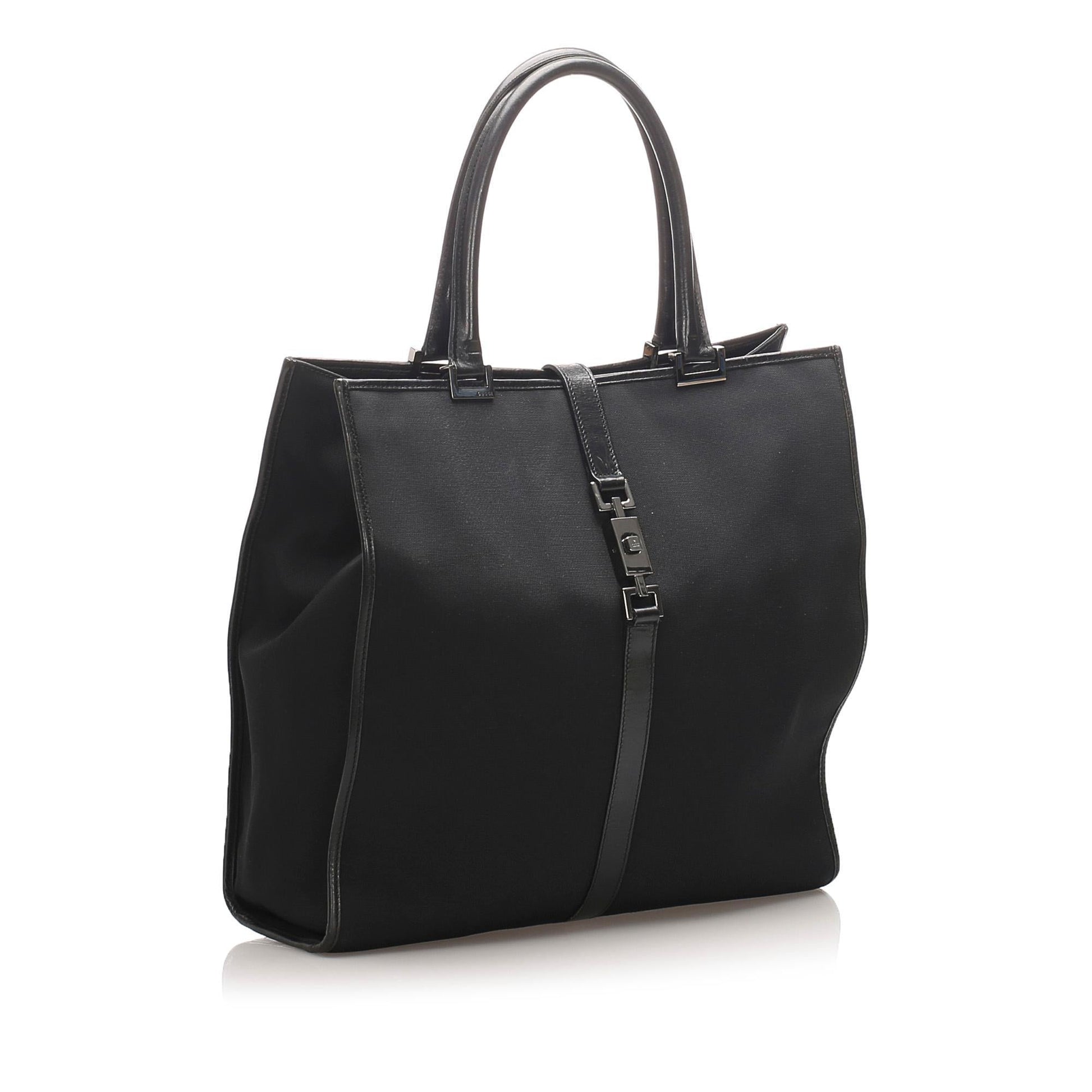 Gucci Jackie Canvas Monogram Tote Style 3