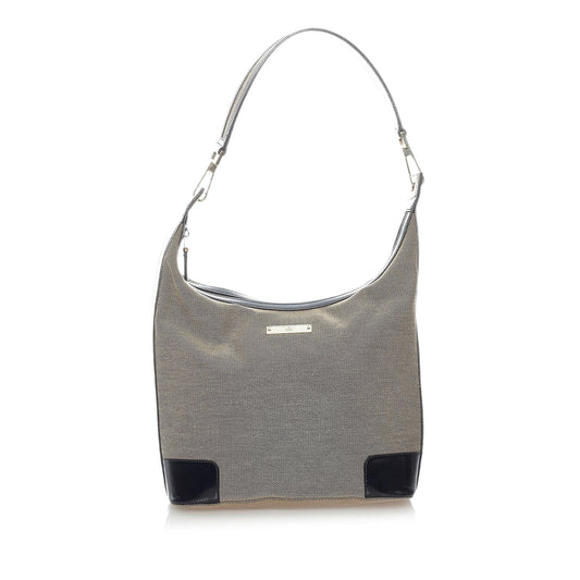 Gucci Canvas Shoulder Bag (SHG-31098)