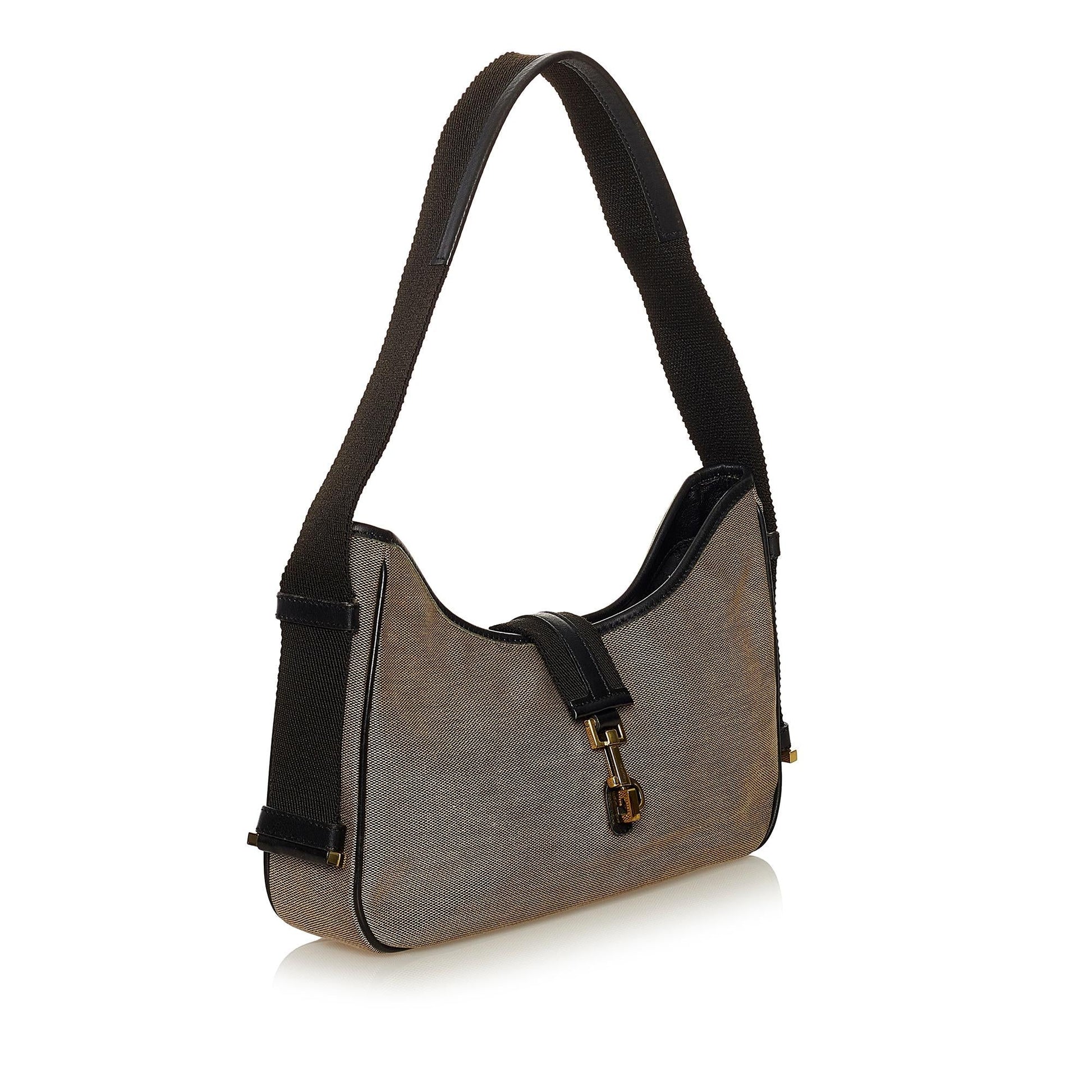 Gucci Canvas Shoulder Bag (SHG-35818)