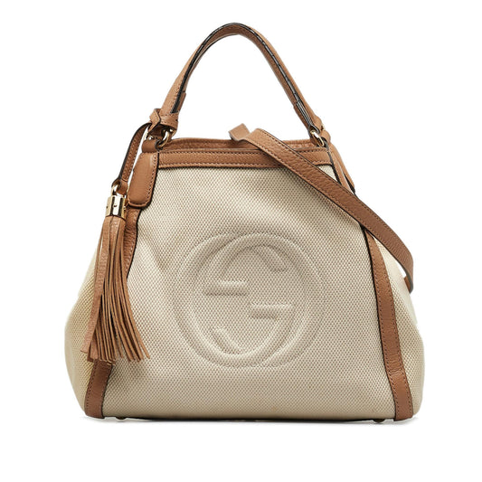 Gucci Canvas Soho Satchel (SHG-SYWTpG)