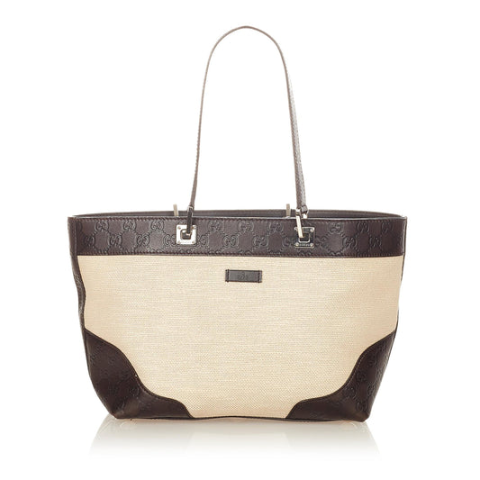 Gucci Canvas Tote Bag (SHG-31837)