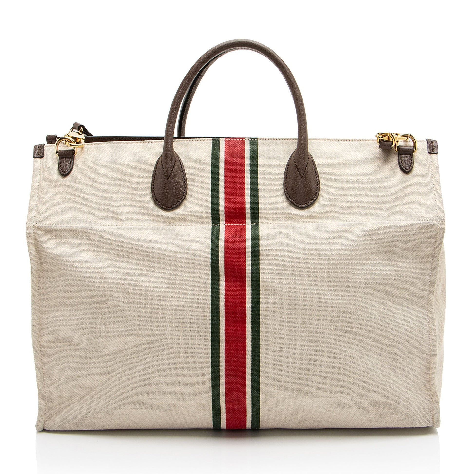 Gucci Canvas Web Foldable Large Tote