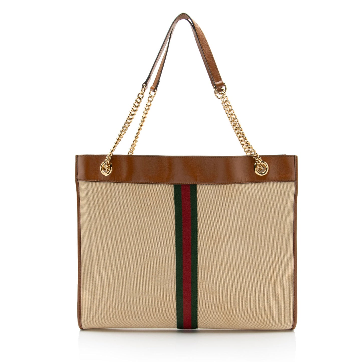 Gucci Canvas Web Rajah Large Tote