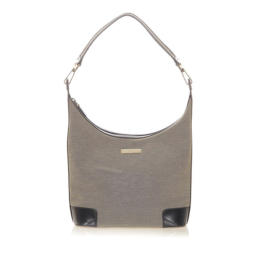 Gucci Canvas Web Shoulder Bag (SHG-32155)
