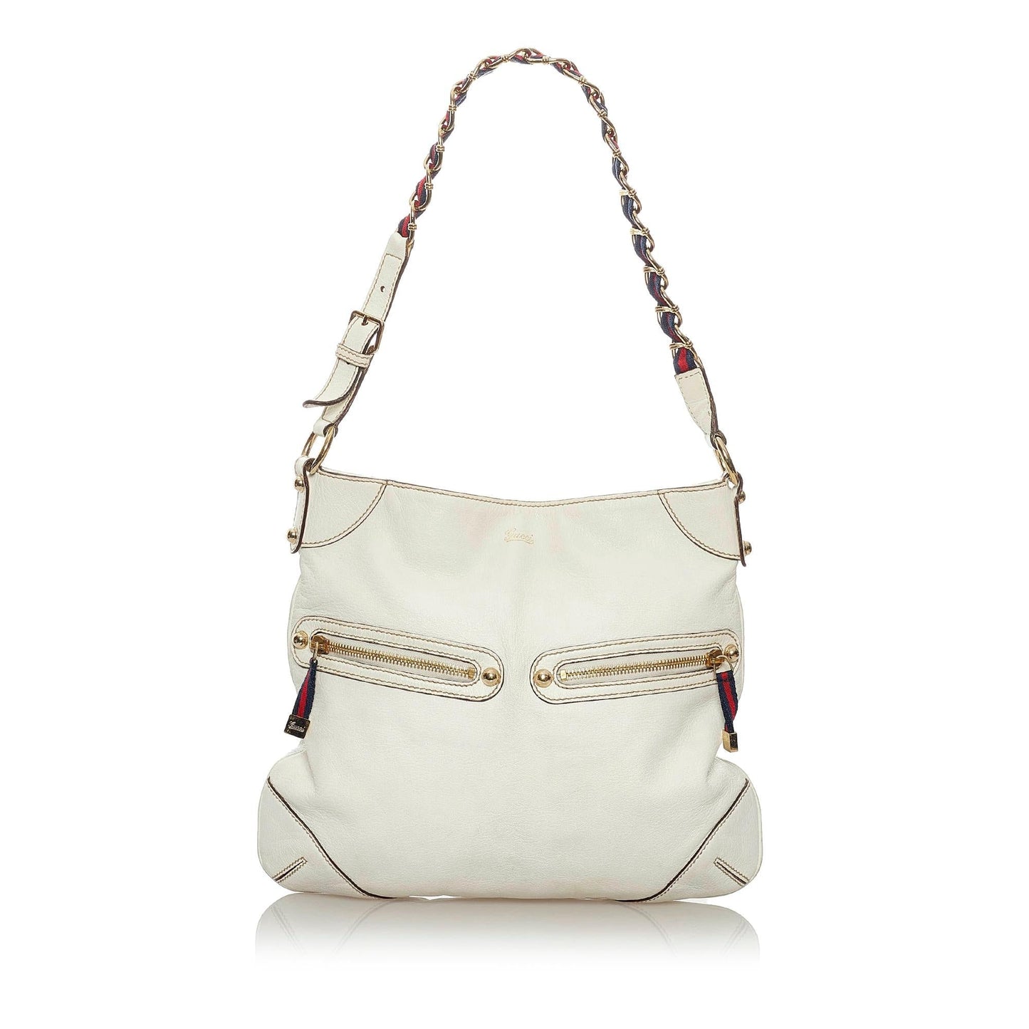 Gucci Leather Shoulder Bag Style 39