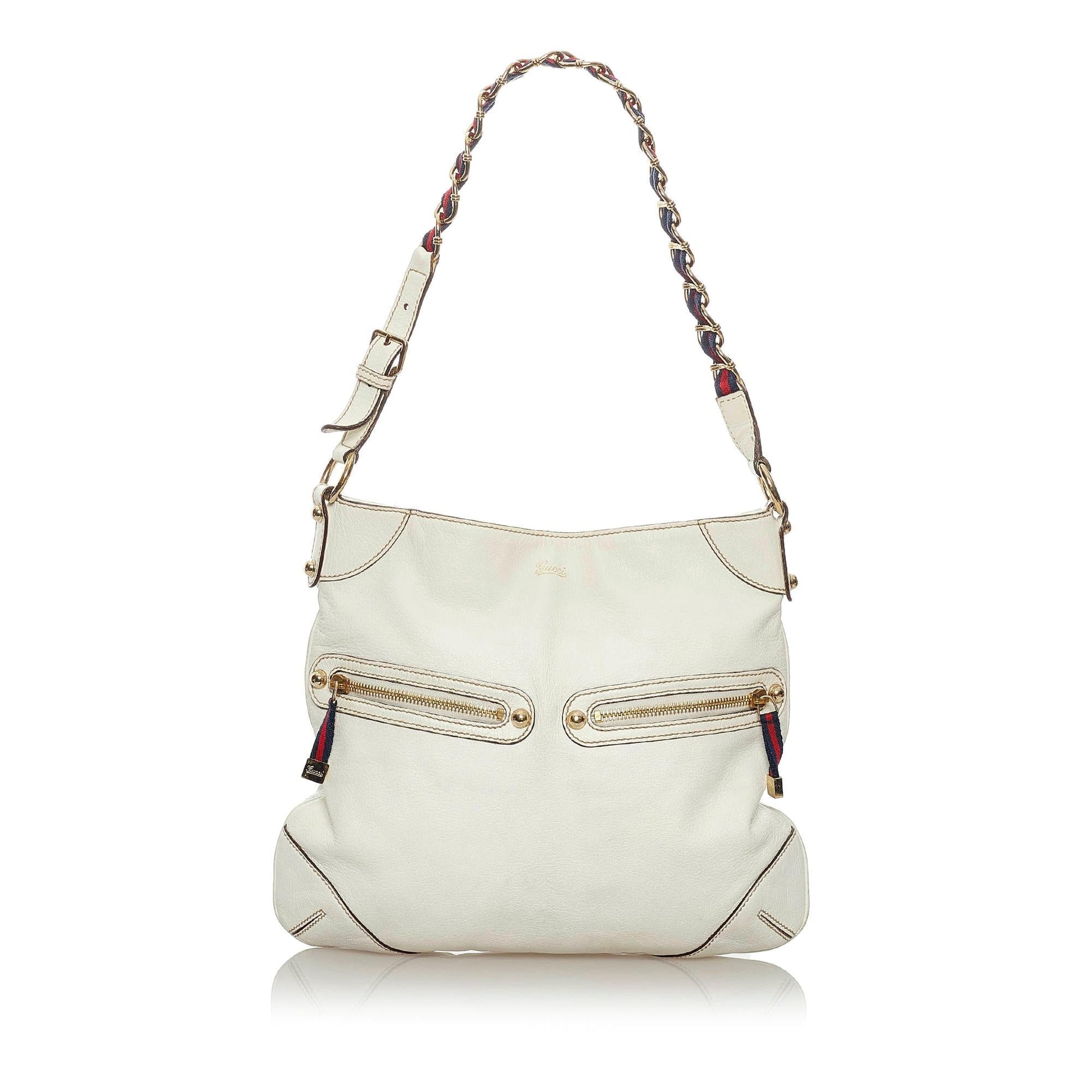 Gucci Leather Shoulder Bag Style 39