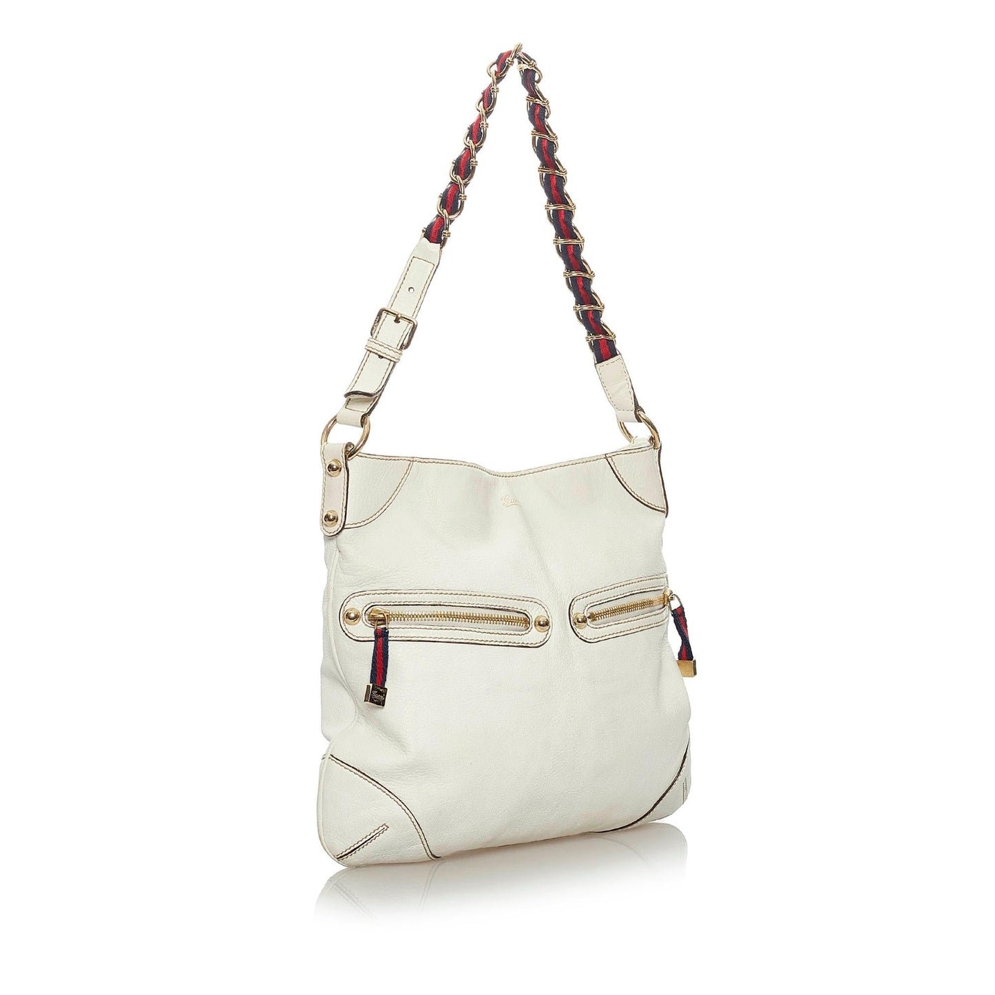 Gucci Leather Shoulder Bag Style 39