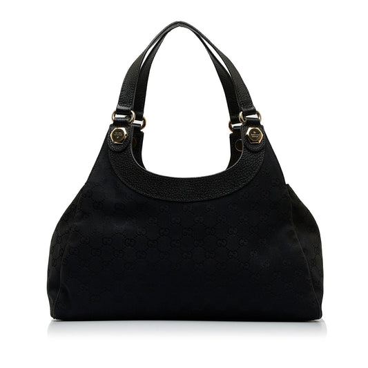 Gucci Charmy GG Canvas Shoulder Bag (SHG-26kHzx)