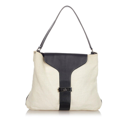 Gucci Cotton Shoulder Bag (SHG-22157)