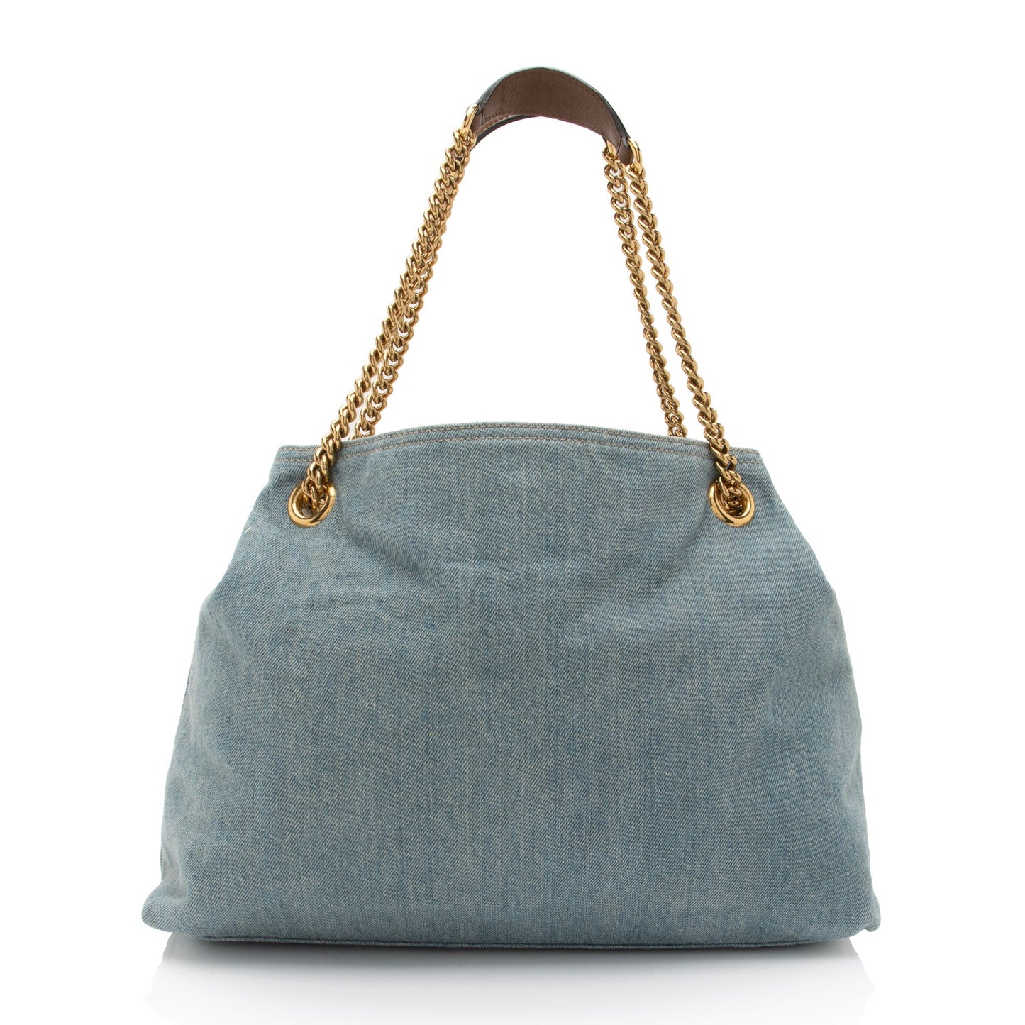 Gucci Denim Soho Medium Shoulder Bag (SHF-gKU581)