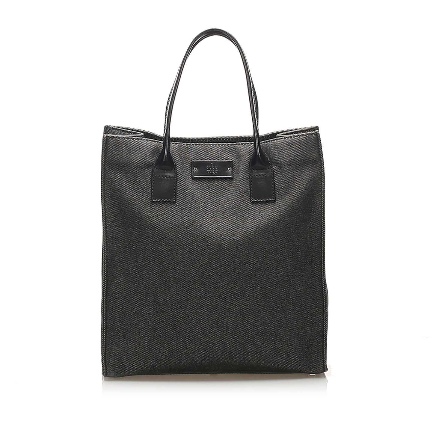Gucci Leather Denim Tote Style 2