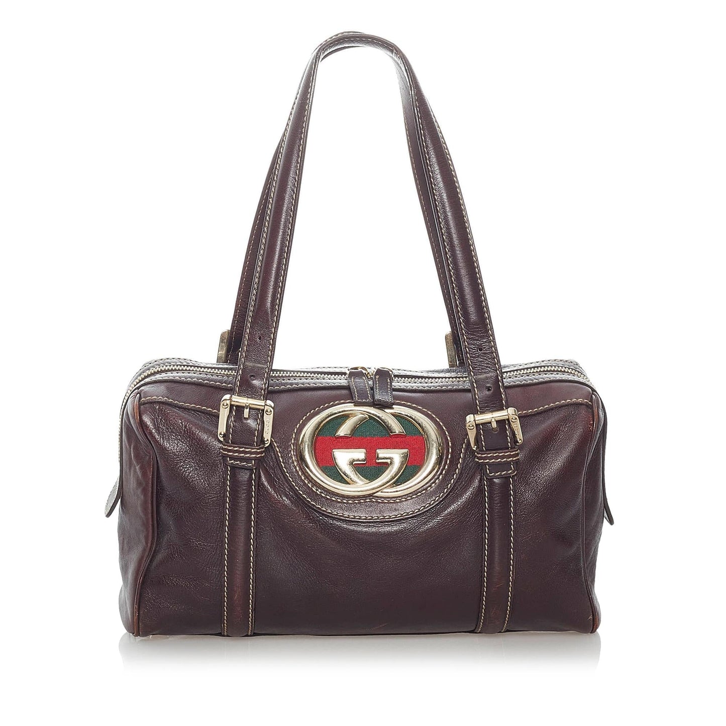 Gucci Dialux Britt Boston Bag (SHG-31068)