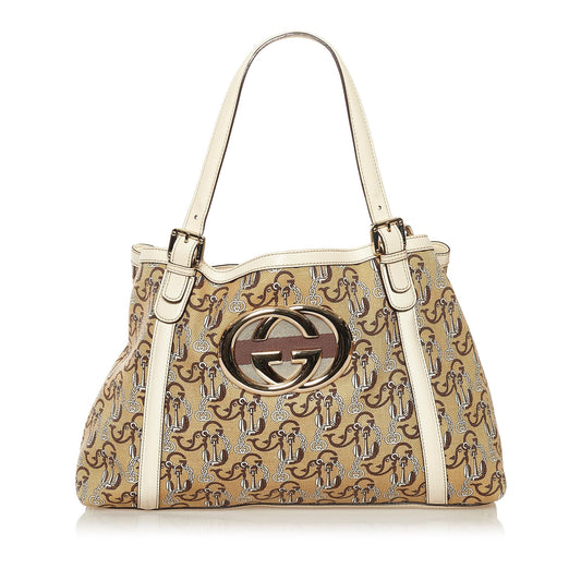 Gucci Dialux Britt Tote (SHG-34466)