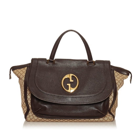 Gucci Diamante 1973 Canvas Tote Bag (SHG-29458)