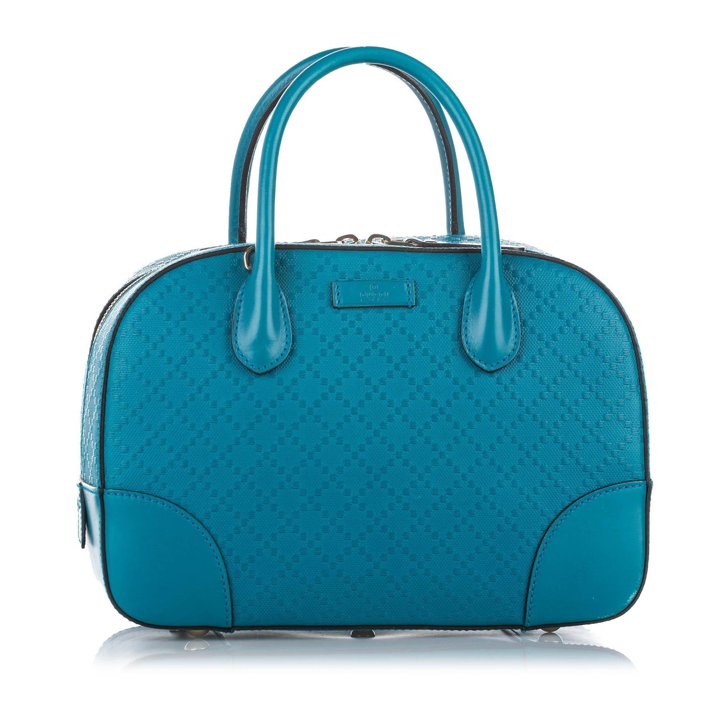Gucci Diamante Bright Leather Satchel (SHG-32363)