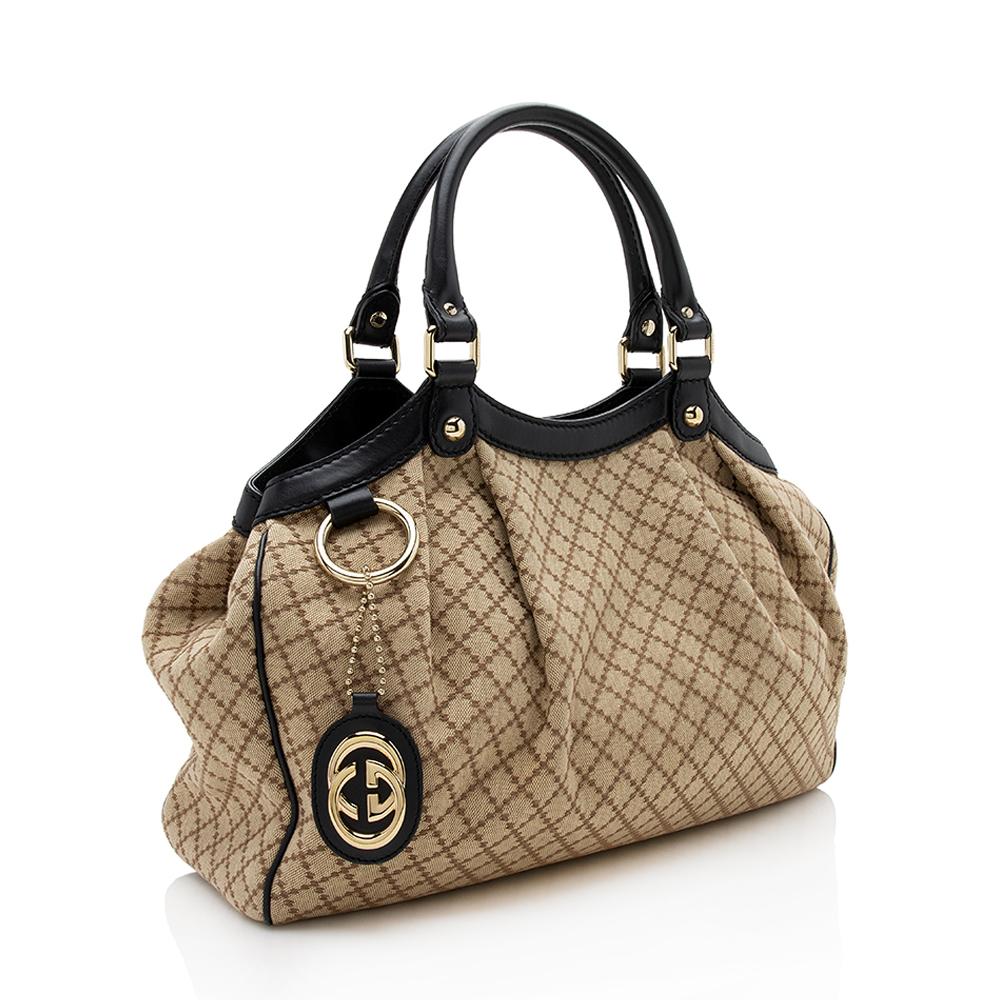 Gucci Sukey Canvas Tote Style 4